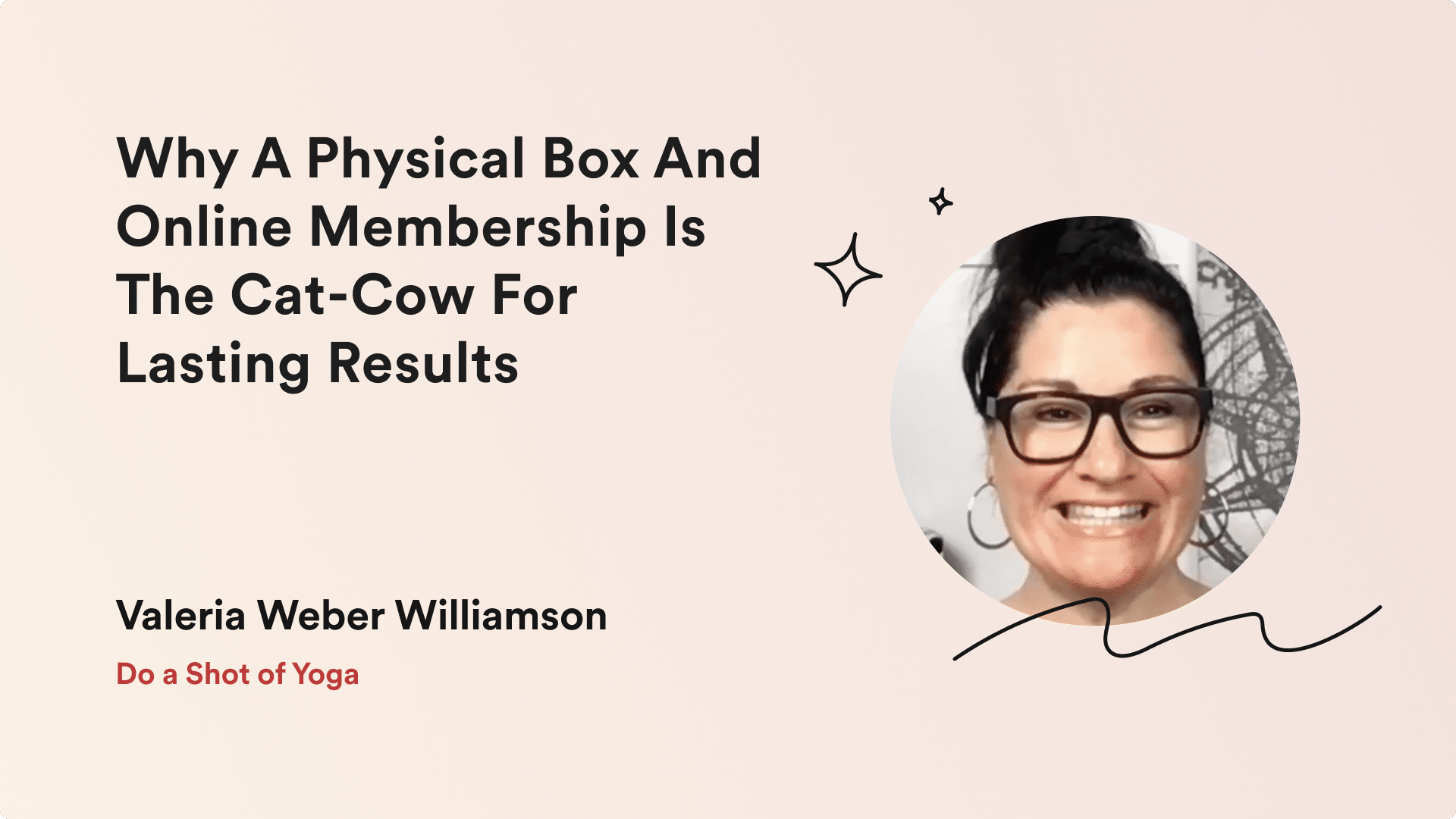 Searchie Spotlight: Why A Physical Box And Online Membership Is The Cat-Cow For Lasting Results